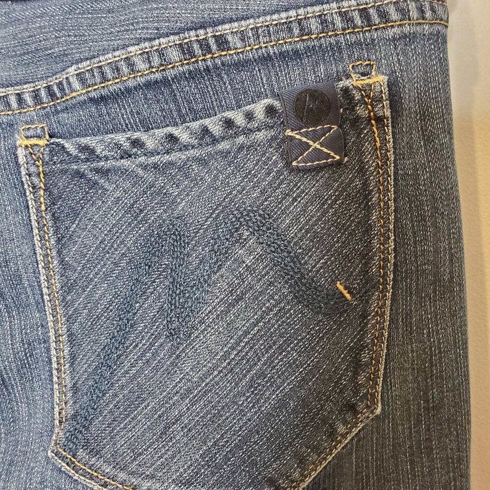 Marmot Straight Leg Medium Wash Denim Jeans 10 - Picture 4 of 5